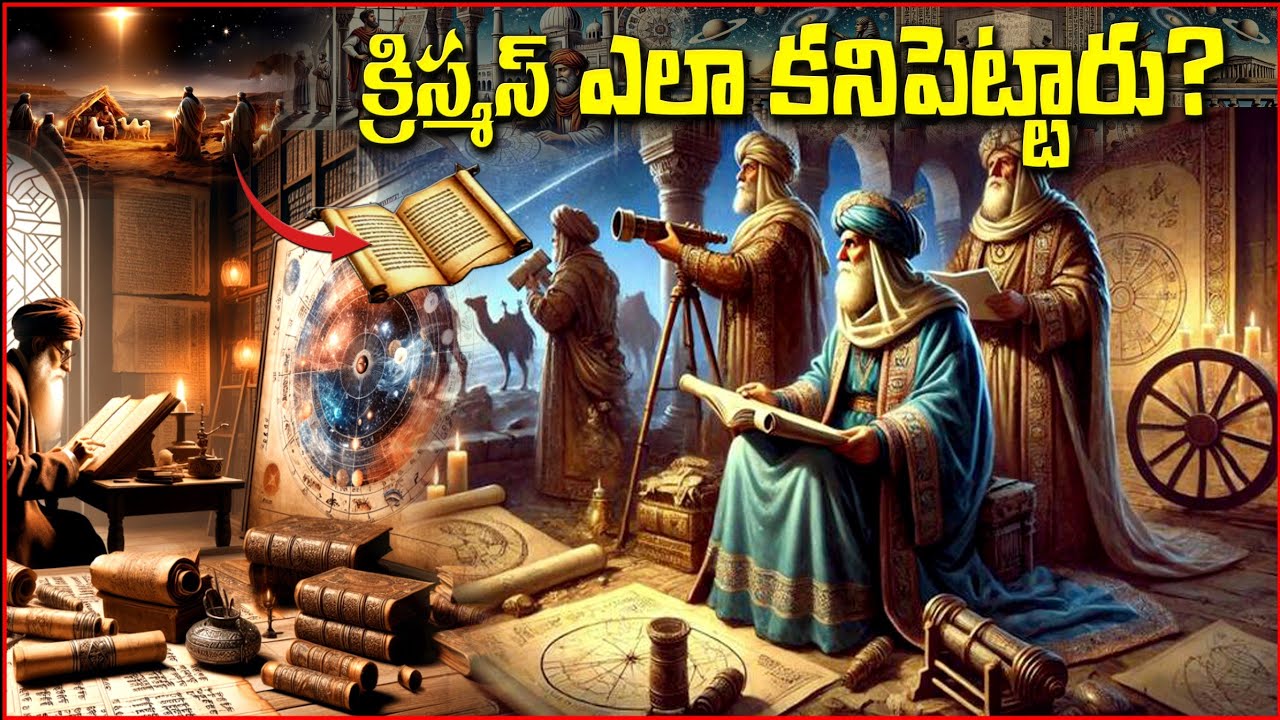 HOW MAGI WISEMEN FOUND MESSIAH? జ్ఞానులు ఎలా కనిపెట్టారు? వేటి ఆధారంగా వచ్చారు? SECRET WISE MEN STAR