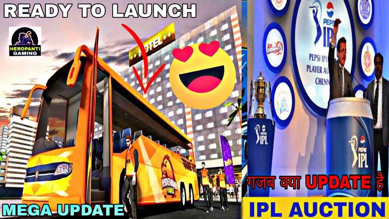 WCB 2019 MEGA UPDATE READY TO LAUNCH || IPL AUCTION | BUS | PPL