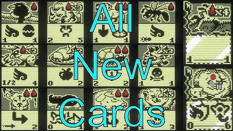 All New Cards In Inscryption Kaycee
