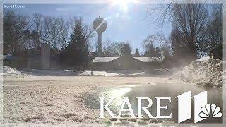 Water tower malfunction causes flooding, freezing in White Bear Township