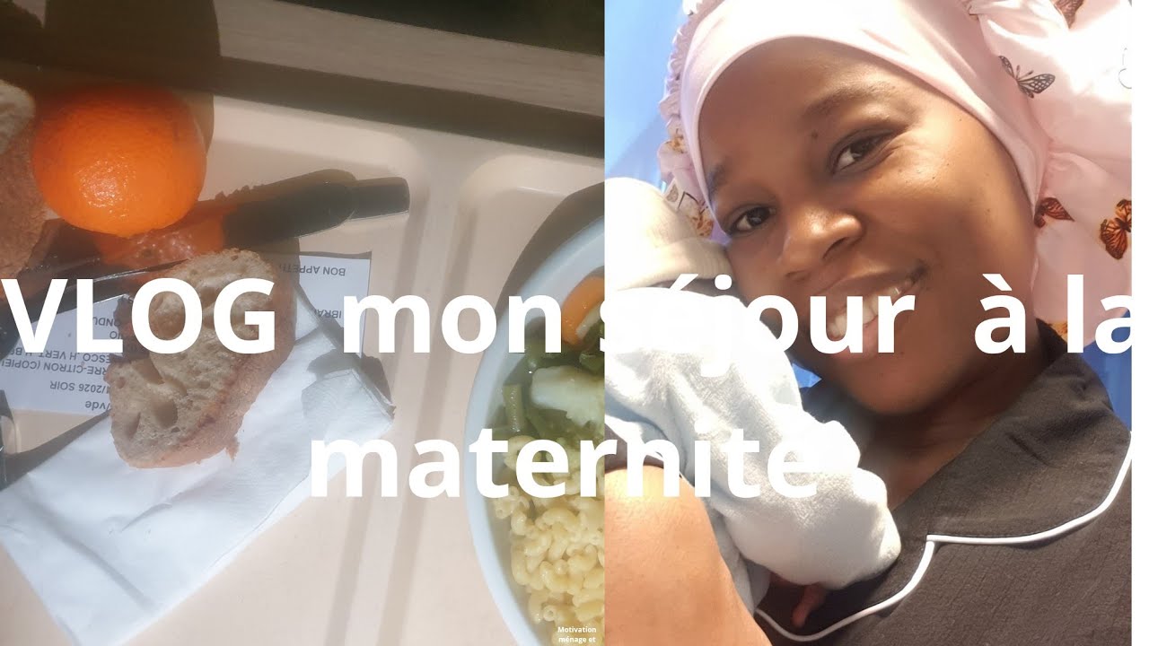 Mon séjour à la maternité plus de peur que  de mal  alhamdoulih 