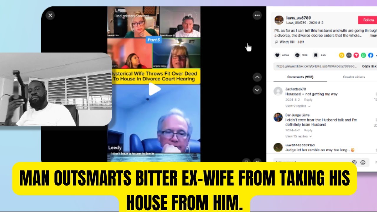 Another win for men  Bitter EX gets nothing from the sale of the home!🤣🤣