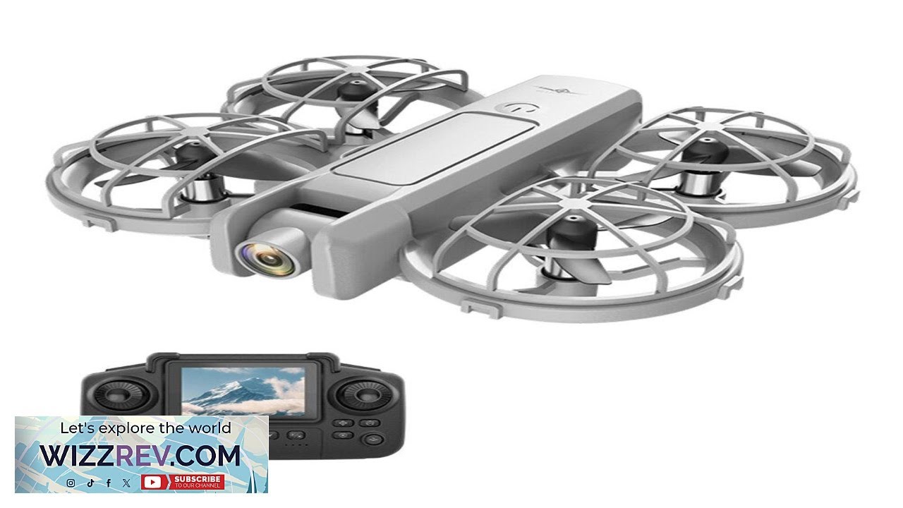 KFPLAN KF600 WiFi FPV with Screen Controller HD Camera Optical Flow Hover Review