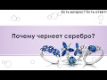 Почему чернеет серебро? [58]