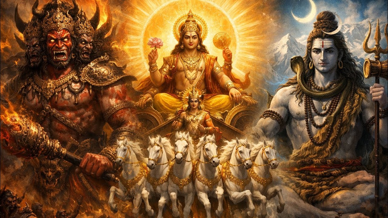 सूरज को भी होना पड़ा शर्मिंदा! शिव ने क्यों दी सूर्य देव को इतनी कठोर सजा?सुकेशी असुर की कहानी