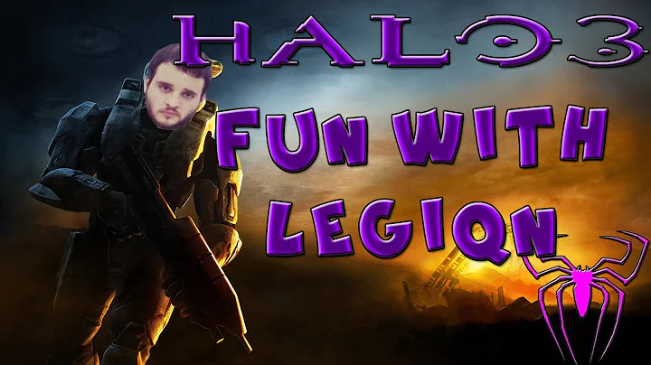Playing Halo 3 With LEGIQN From The Crew and Aaron...