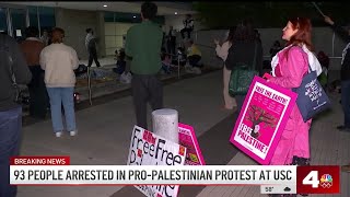 Demonstration supports detained Pro-Palestine protesters