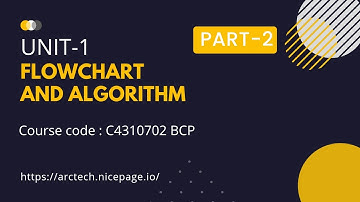 Flowchart and Algorithm (part-2) C4310702 BCP/CPF