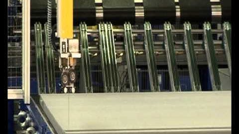 Baeumer plant for trimming and stacking sheet goods (english version)