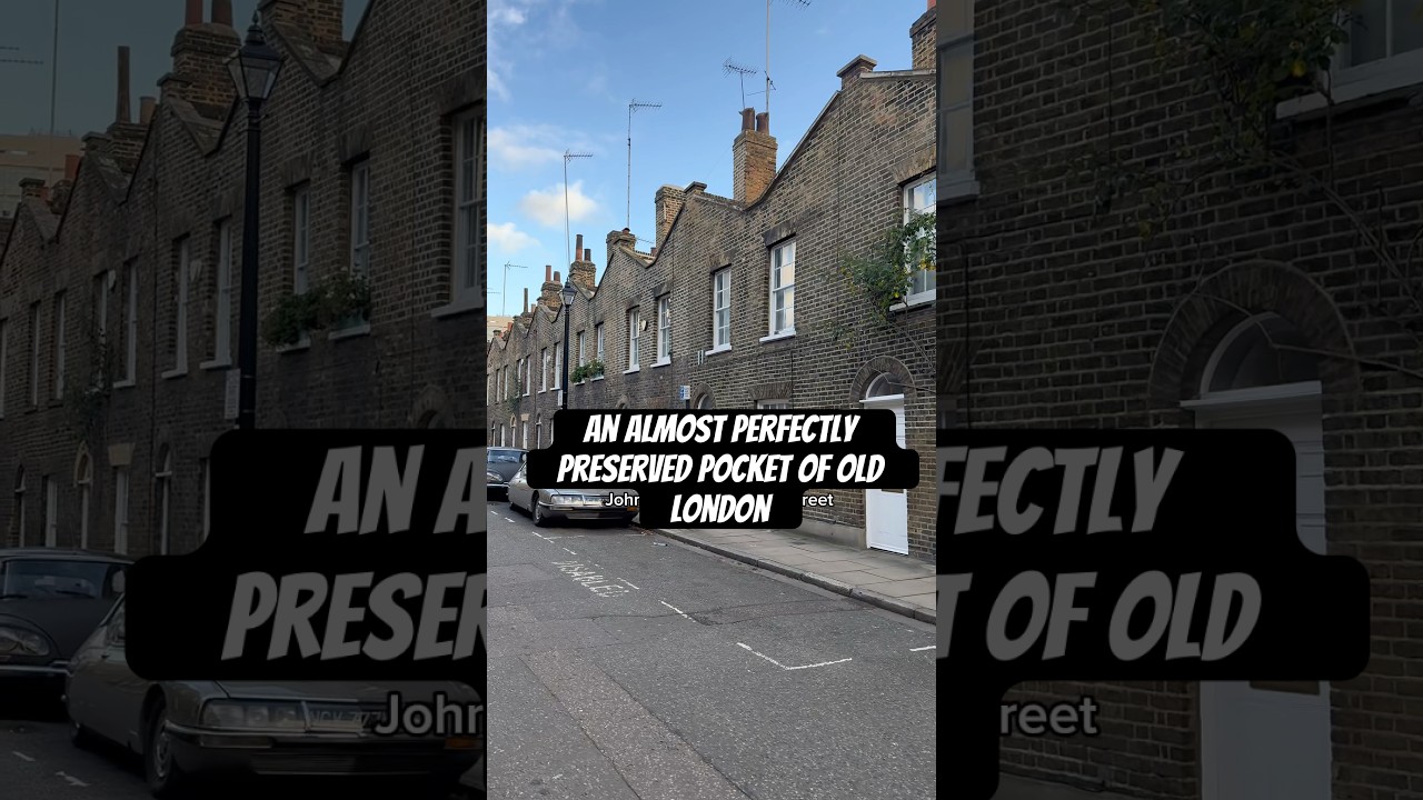 Практически идеально сохранившийся уголок старого Лондона, всего в нескольких минутах от вокзала ...
