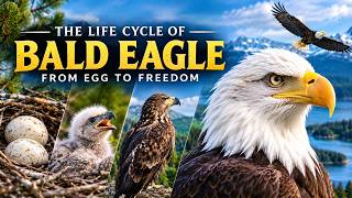 The Life of a Bald Eagle: From Egg to Survival | 10-Minute Wildlife Documentary