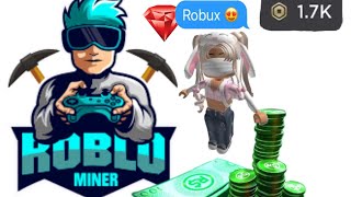 How to get free robux | Free robux using roblominer tutorial. #roblox #robux #freerobux screenshot 4