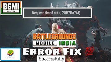 BGMI 2.8 LIVE ON BLUESTAKS ERROR CODE: RESTRICT AREA FIX