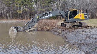 Oh Boy The Pond Dredge Is Flooded Out