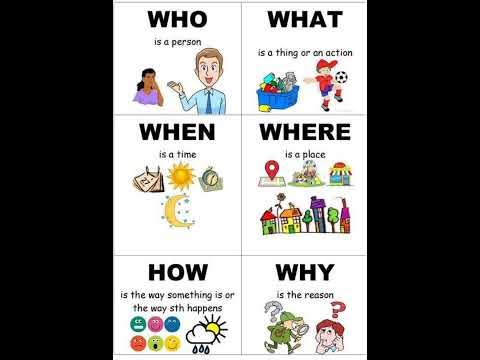who, what, when, where, why, how - YouTube
