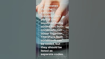 Exclude 1 vs Exclude 2, ICD 10 , CPC, quick tips, coding guidelines, #medicalcodingcertification