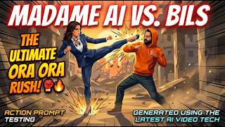 Madame Ai Vs. Bils The Ultimate Ora Ora Rush Action Prompt Testing