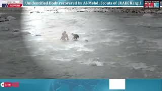 Unidentified Body recovered by Al-Mehdi Scouts of  JUAIK Kargil