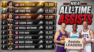 NBA All-Time Assists Leaders 1946 - 2026