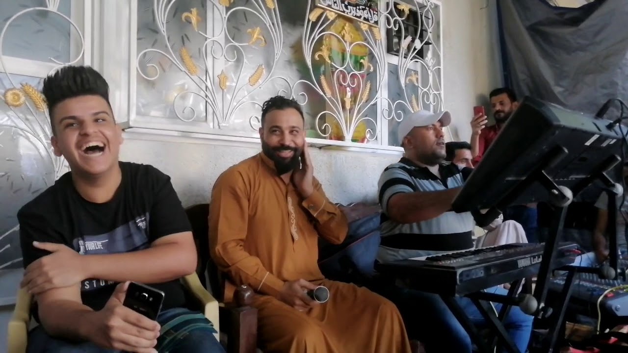 مو عتابه غضب ضيم💔 الفنان حامد الفراتي مع العازف نزار السفير حفله حي القضاه 07187993296