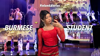 Finlandက ကျောင်းပွဲမှာ Elena မြန်မာအက ဖျော်ဖြေခဲ့တယ်🇲🇲