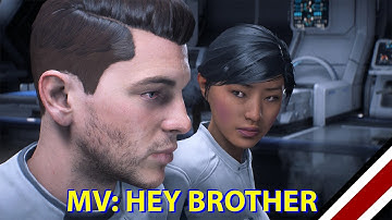 Mass Effect: Andromeda - Sara & Scott Ryder Tribute MV - "Hey Brother" Avicii