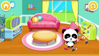 เกมส์เด็ก | การ์ตูน น่ารัก ช่วยหมีแพนด้าทำความสะอาดห้อง ฝึกทักษะ EP.1 screenshot 5