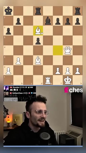 Gotham Chess Rizz He sacrifices THE ROOOOOOOK !!
