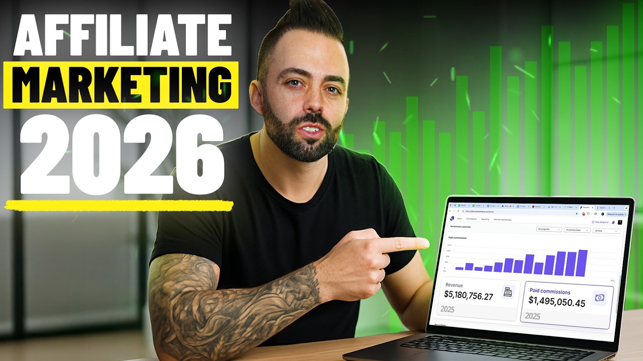 How to Start Affiliate Marketing in 2026 (Beginners Tutorial)