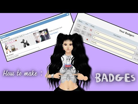 IMVU: How to get FREE Badges!!! (UPDATED)