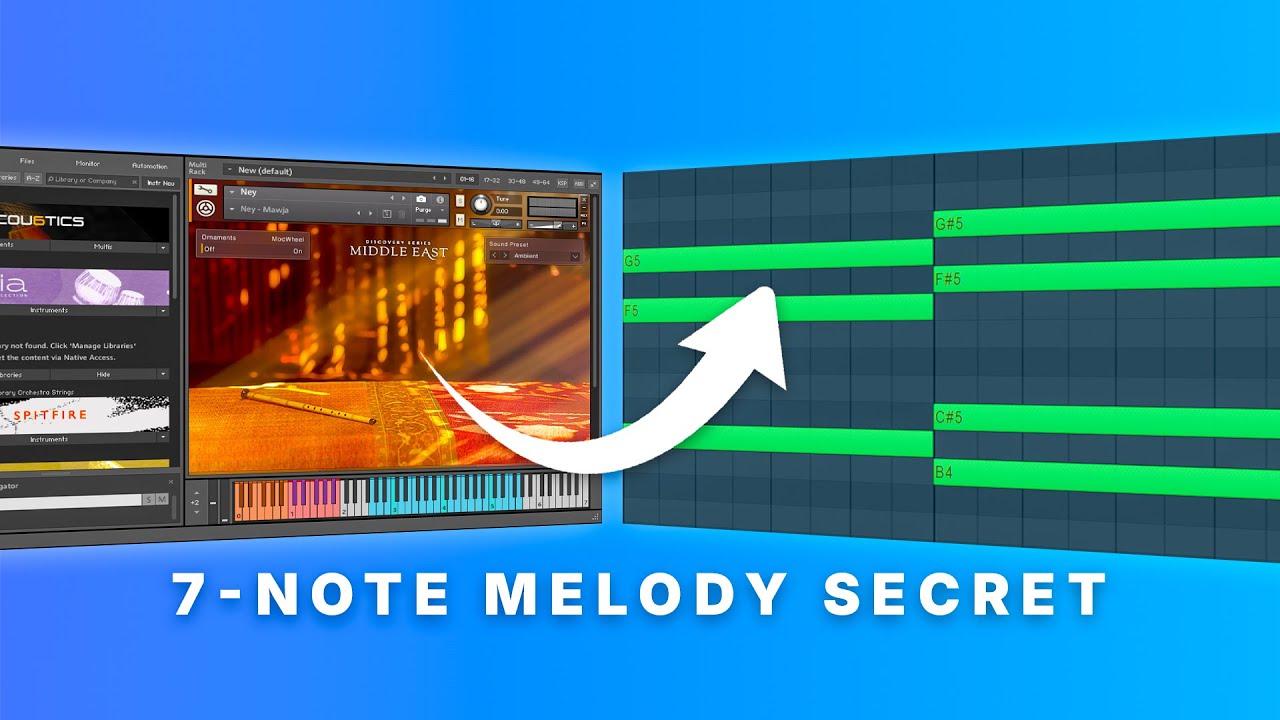 My 7-Note Trap Melody SECRET - YouTube