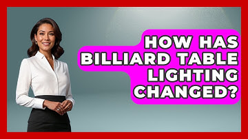 How Has Billiard Table Lighting Changed? - Billiards Hustlers