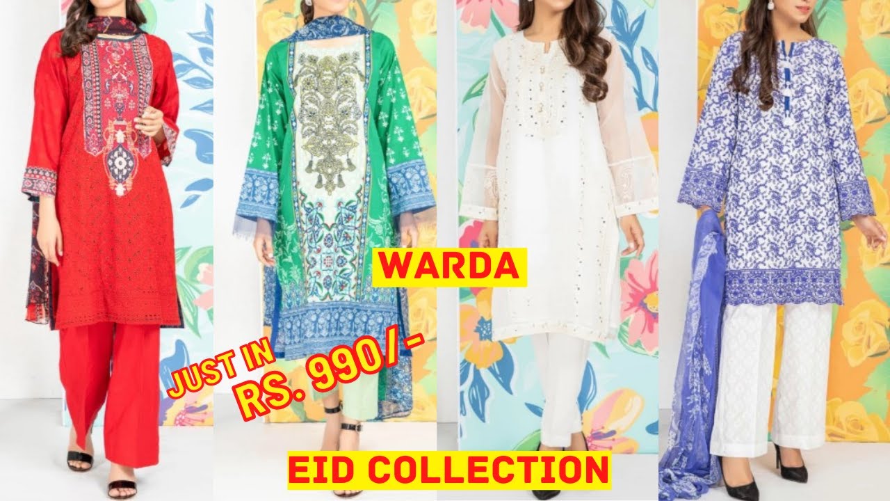 Warda Pret Eid Collection | Warda Ready to Wear Latest Collection 2021 | Zee Vlogs