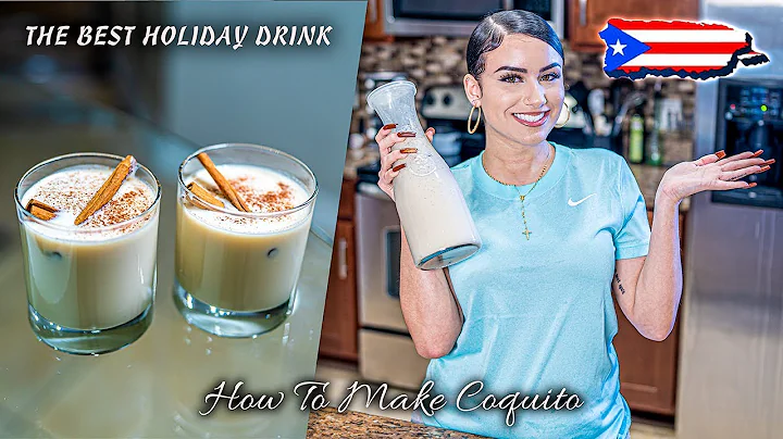 HOW TO MAKE COQUITO | PUERTO RICAN EGGNOG