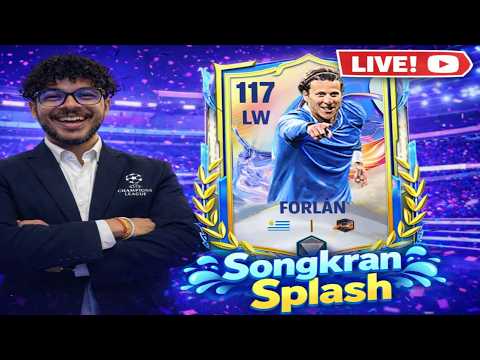 🔴 FC Mobile LIVE || FORLAN CHICHA WORTH IT ?? 🤯 UEFA DREAMCHASERS 👀 SONGKRAN SPLASH 💦