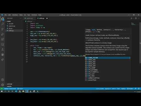 PYTHON TUTORIAL | Cách vuốt màn hình hình máy tính không cần bàn phím hay chuột mà sử dụng Python