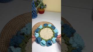 Crochet Coaster flower,how to crochet Coaster, #crochet#craft #crochetcoaster #diy#crochetidea