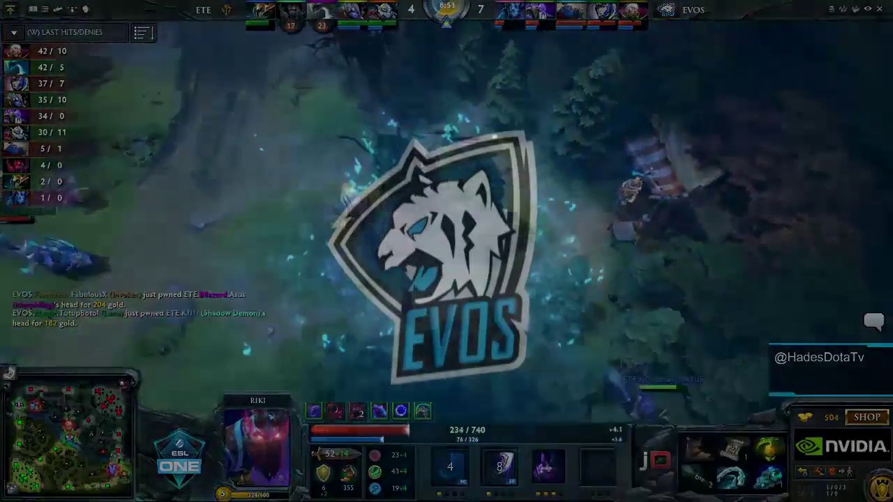 EVOS ESLOneGenting entityesports