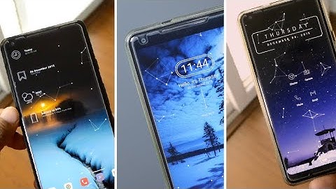 New android homescreen setup this december 2018 [ Christmas theme]