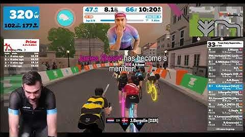 Live ZWIFT RACE - FIRST PODIUM OF THE YEAR!!!