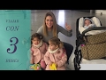 VLOG| Viajar con tres bebés+nuestro viaje a Sevilla+como me organizo+nuestra casa