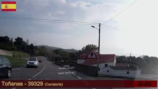 Toñanes - 39329 (Cantabria) 2014 SPAIN Dashcam Driving Movies WWW.TOFIL.NET