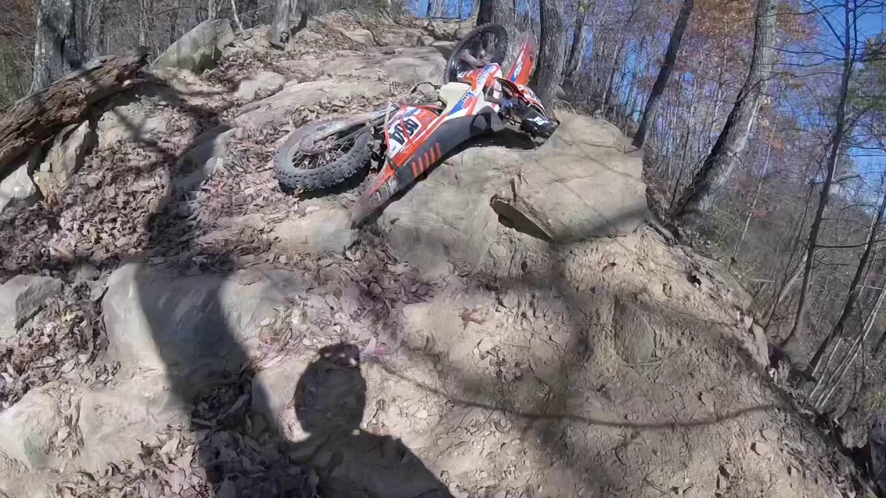 Hatfield McCoy Rockhouse trail 95 extreme difficult. Bike. Nov. 5, 2020