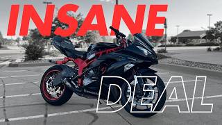 I Just Got The Craziest Deal On A New Zx - 6R...