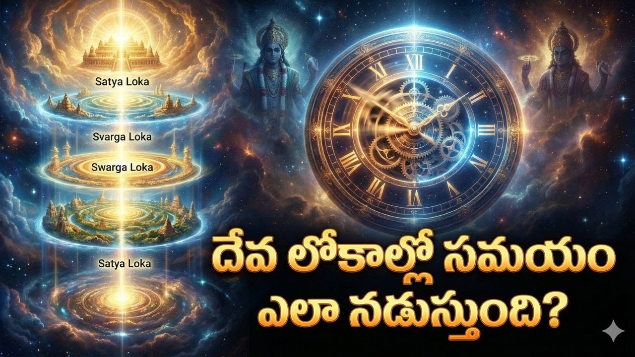 దేవ లోకాల్లో సమయం ఎలా నడుస్తుంది? Different Time Zones in Lokas Explained 