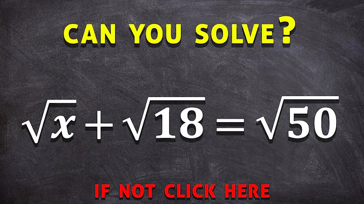 You should know this easy solution trick! | Math Olympiad Problem | Solving Math Puzzles🧩🔑
