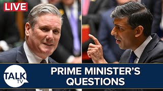 LIVE: Prime Minister's Questions | Rishi Sunak vs Keir Starmer | #pmqs