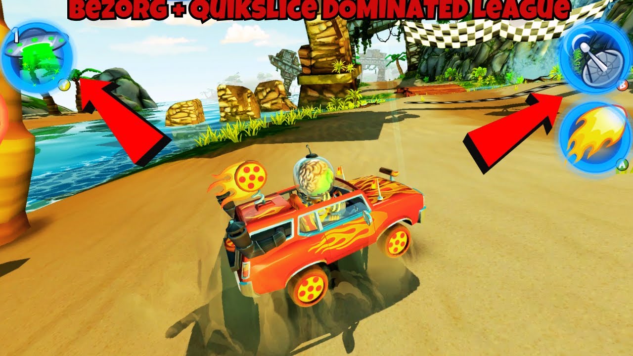 Bezorg + Quikslice DOMINATED League 😈Beach Buggy Racing 2 BBR2