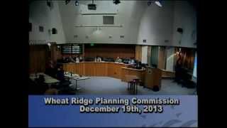 Wheat Ridge City Planning Commission 12-19-13