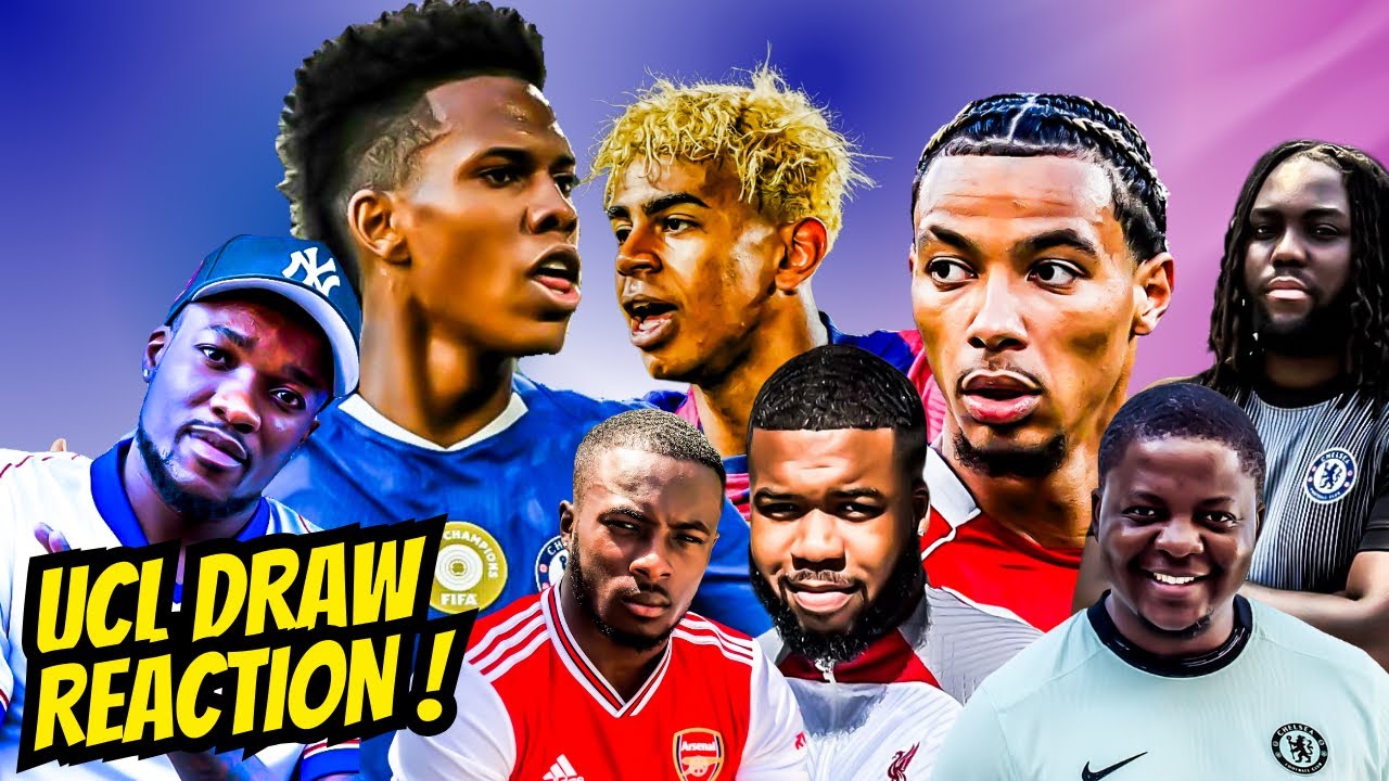 UCL DRAW 25/26 LIVE REACTION 🤩🌍